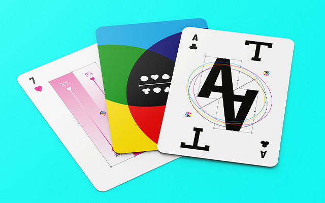 CMYK Playing Cards – karty nejen pro grafiky