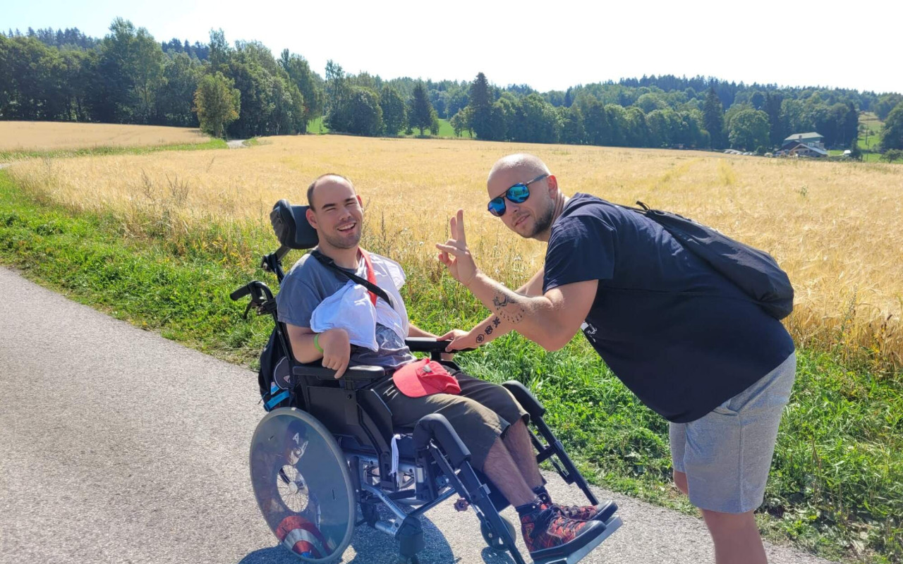 Rarach dodávka pro handicapované děti