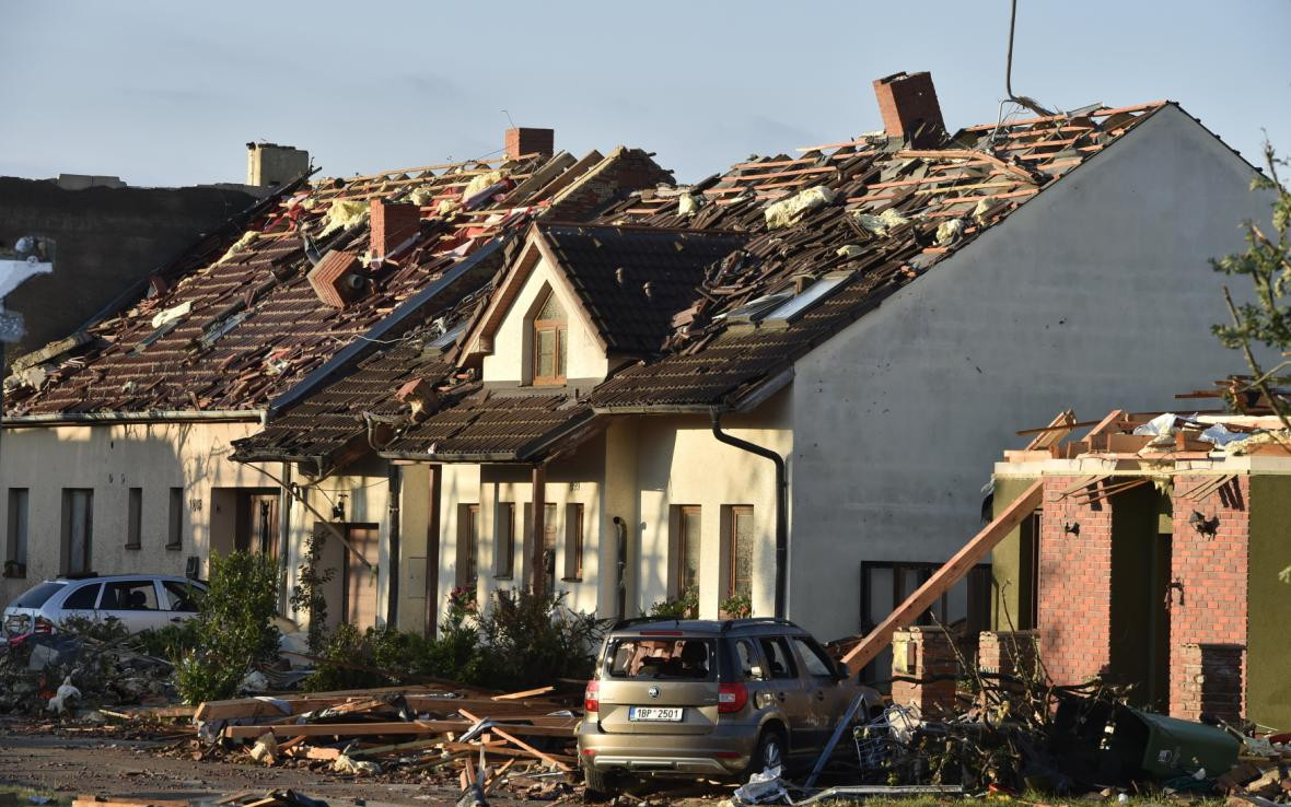 Pomohli jste jižní Moravě po úderu tornáda