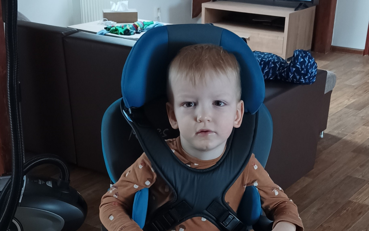 Speciální židlička pro Matyáška