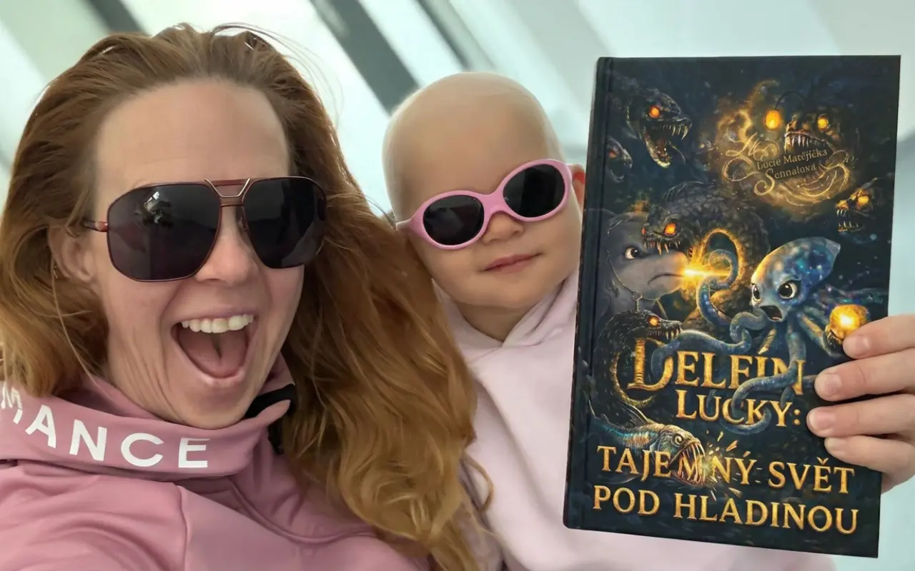 Podpořili jste vydání knížky o delfínovi Luckym