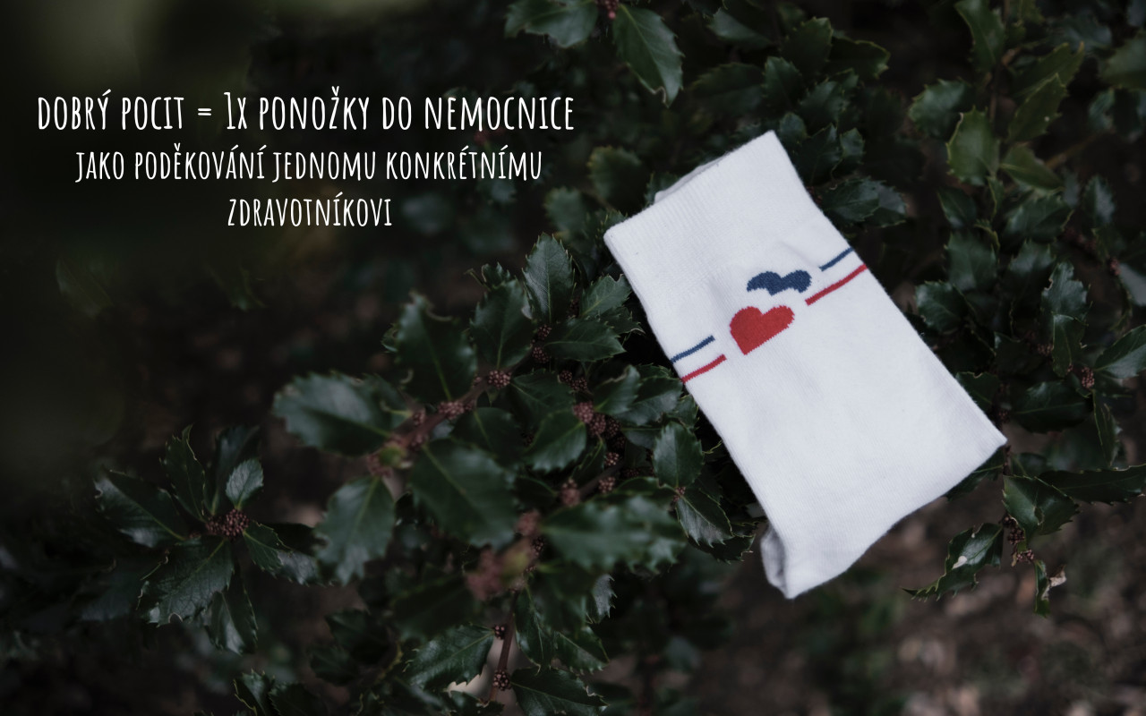 Ponožky pro zdravotníky - Lehkým krokem v těžké době!
