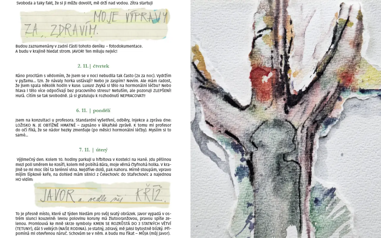 Podpořili jste vydání ONKODENÍKU Jarmily Kalvodové