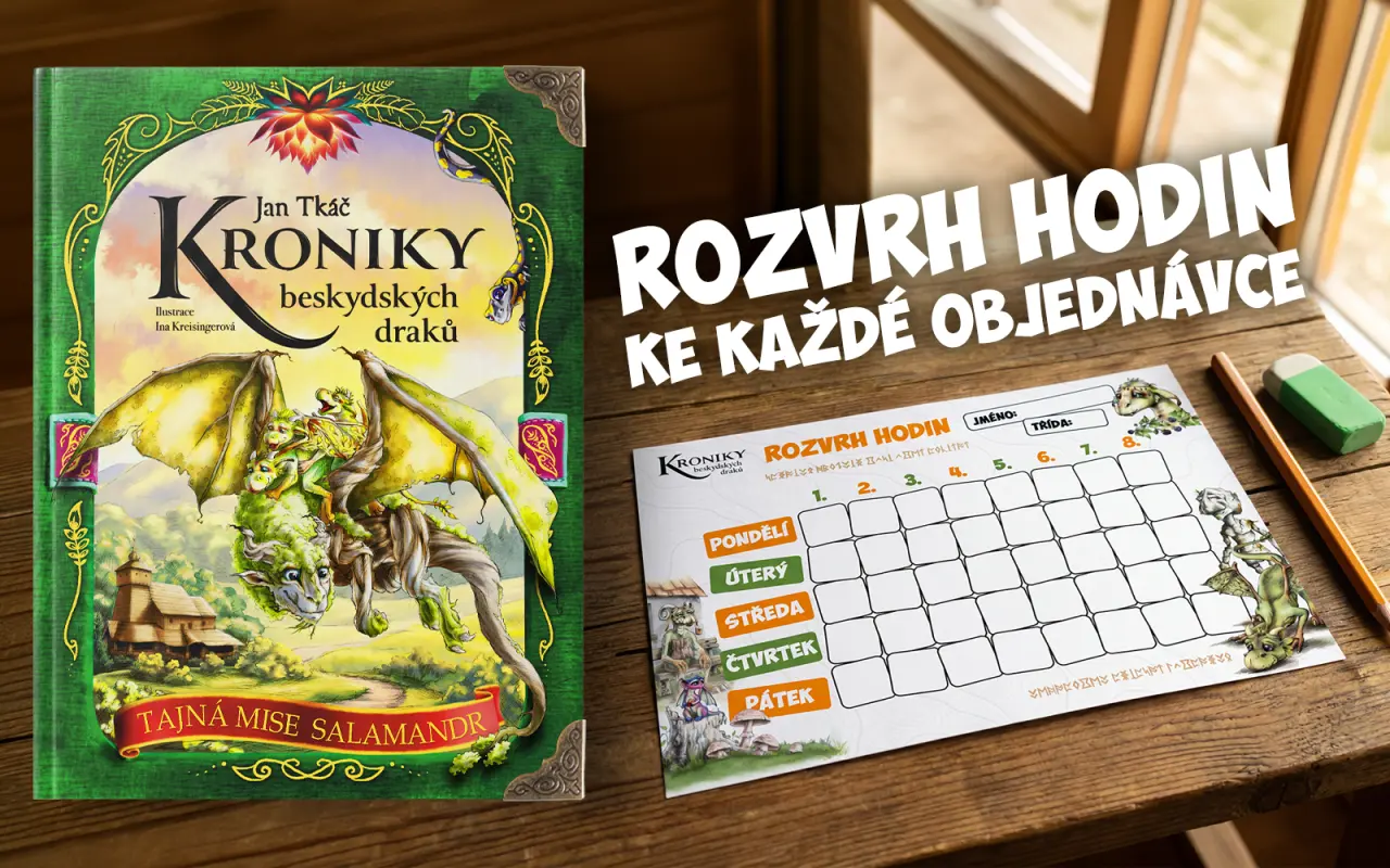 Podpořili jste Kroniky beskydských draků – Tajná mise Salamandr