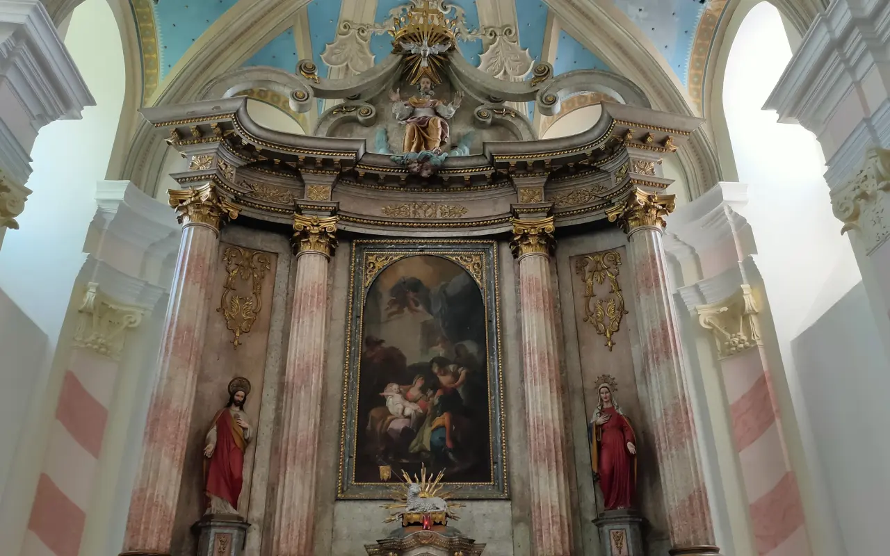 Záchrana oltářního obrazu kostela v Novém Malíně