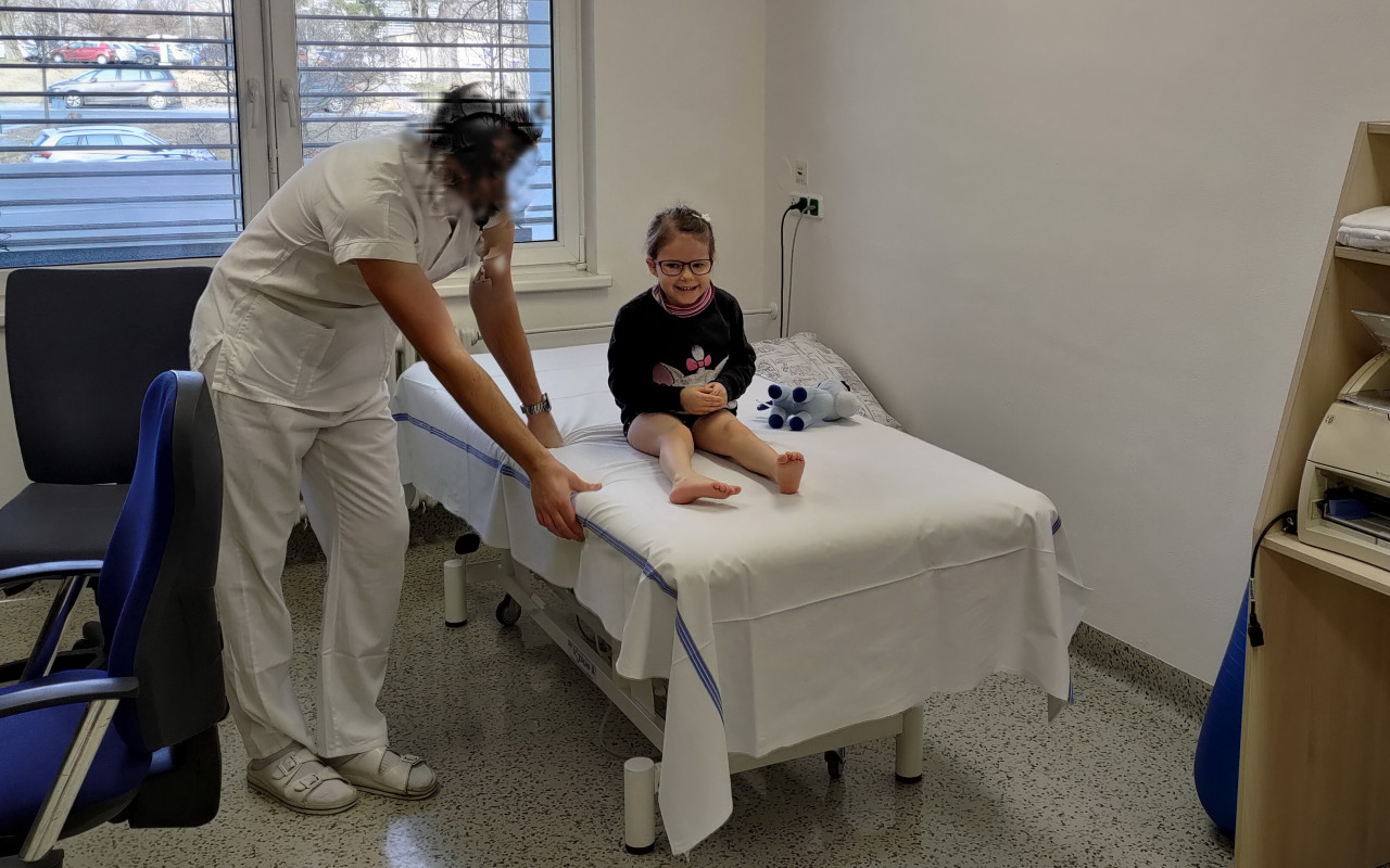 Pro Barušku naší bojovnici na velké auto a rehabilitace