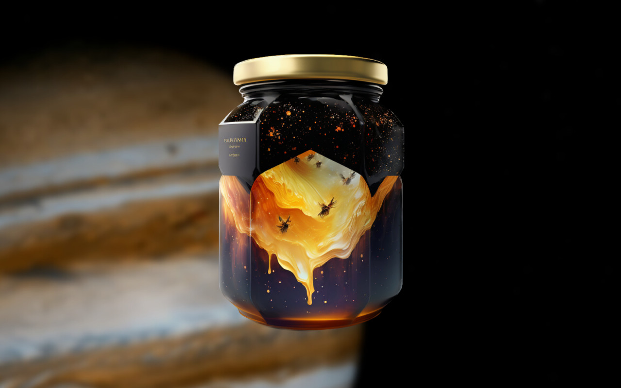 Luxusní lesní med z české přírody s astronomickou tématikou 🍯 (limitovaná edice)