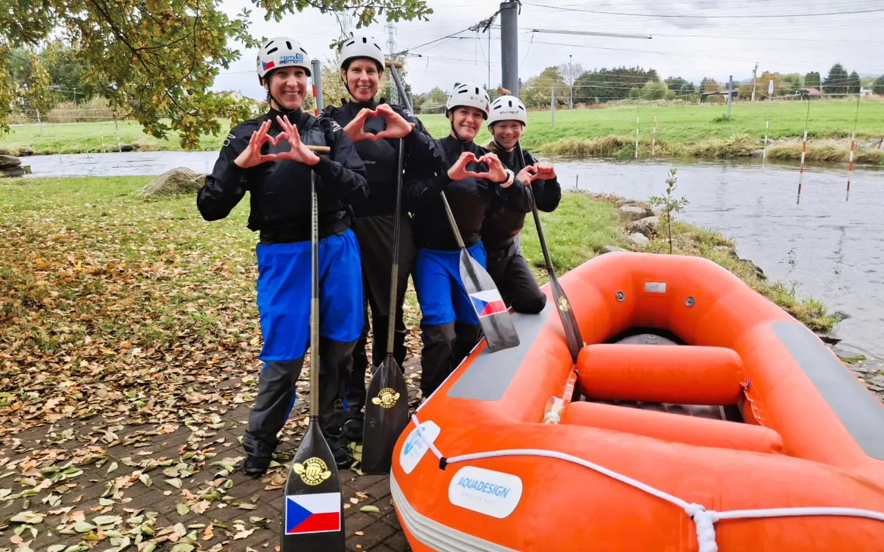 Srdce na vodě, holky v Argentině - Pošli nás na MS v raftingu