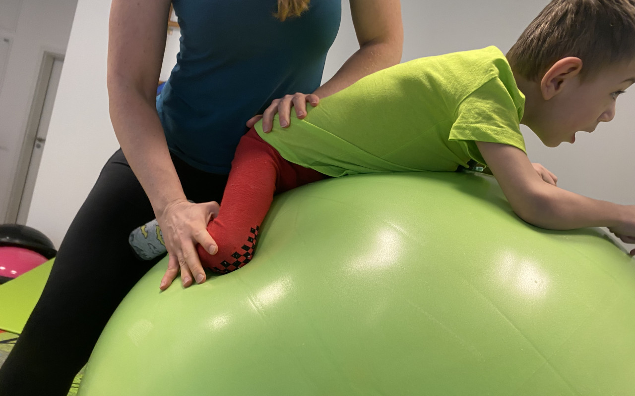 Neurorehabilitační cvičení pro Sebíčka