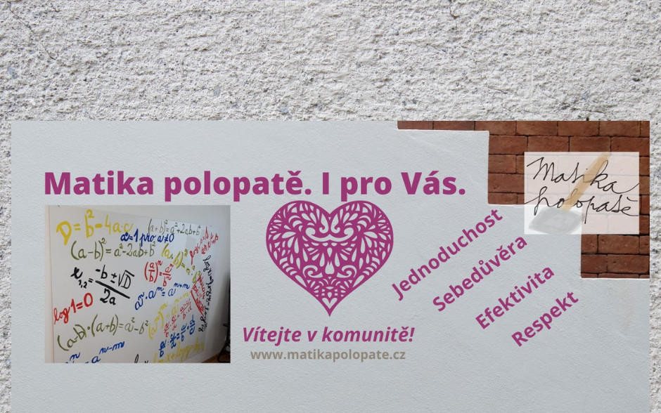 ✅👩‍🏫📢Srozumitelná matematika všem🔺️ Matika polopatě 🔻