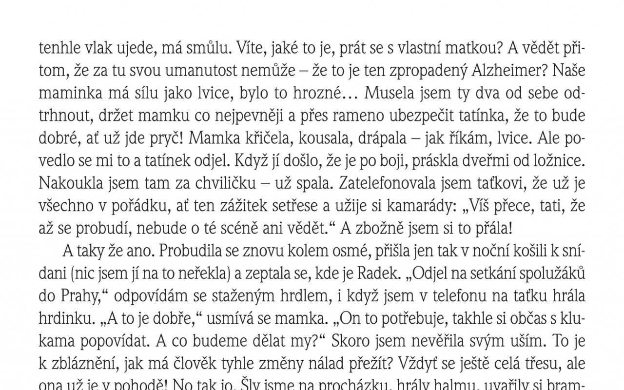 Deník ze života s Alzheimerem