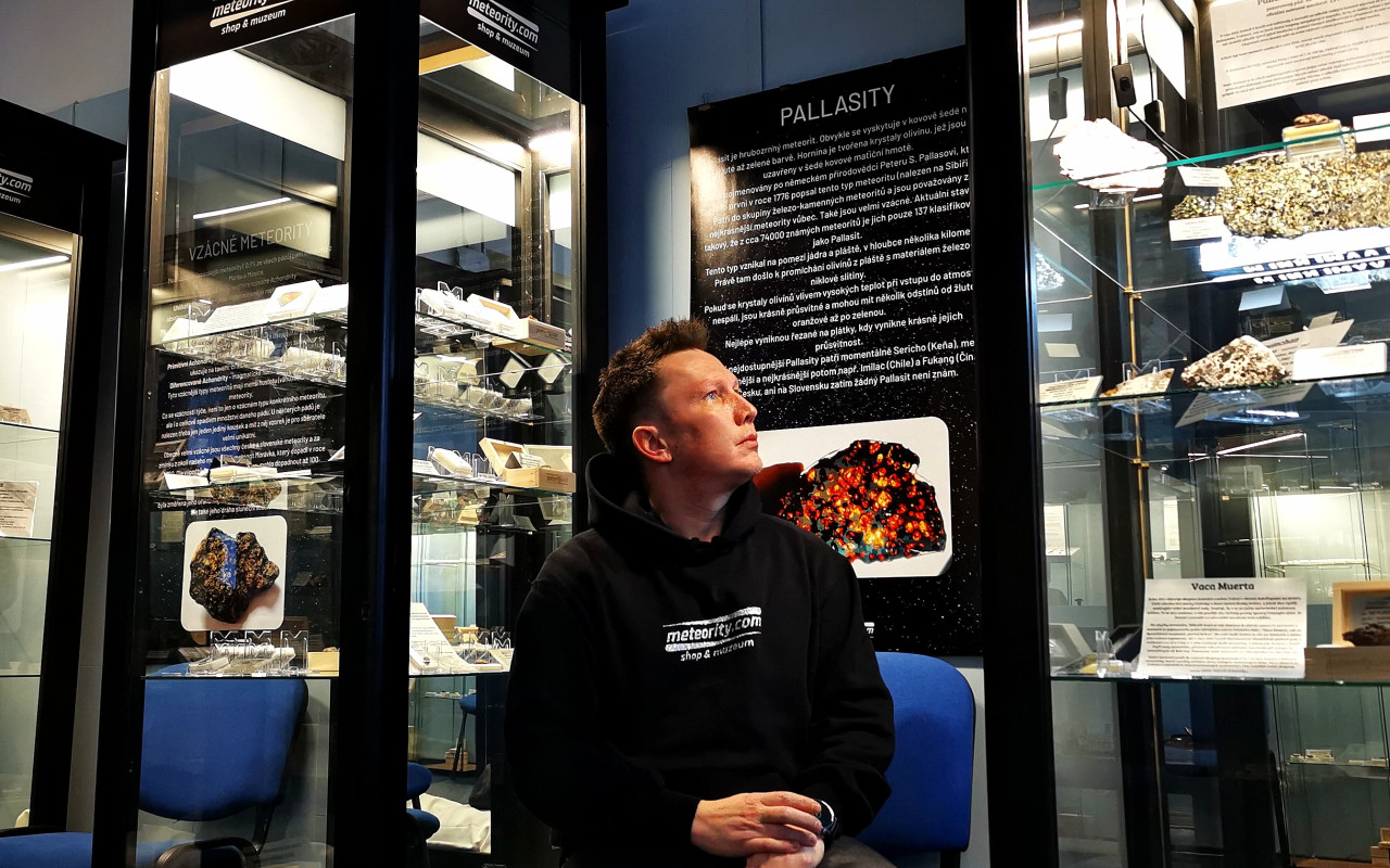 Otevřete s námi unikátní Muzeum meteoritů v novém prostoru