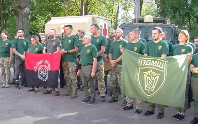 Ultrazvukový přístroj pro polní záchrannou službu a polní nemocnice na Ukrajině