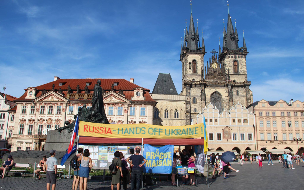 Pomáhej Ukrajině s Pražským Majdanem