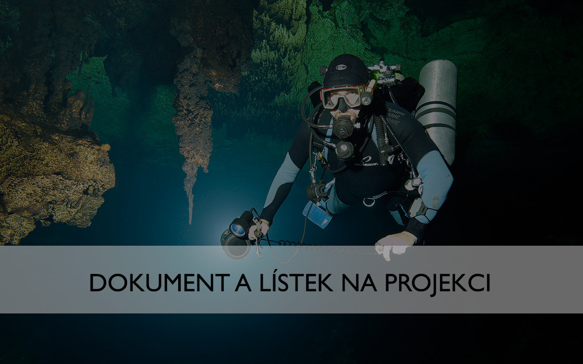 Do Hlubin - dokumentární snímek o speleologii a muži, který ji věnoval celý život