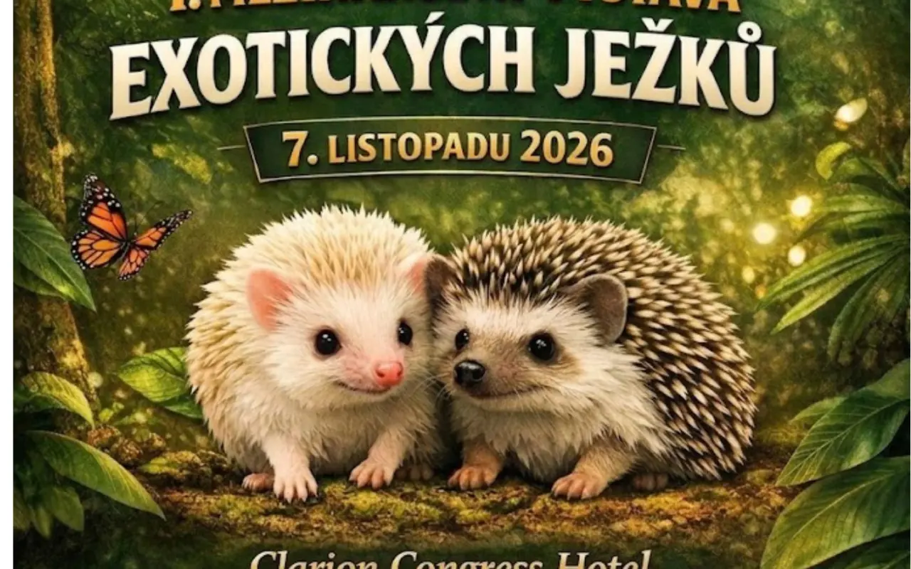 Pomozte nám uspořádat 1. Mezinárodní výstavu exotických ježků v Ústí nad Labem!