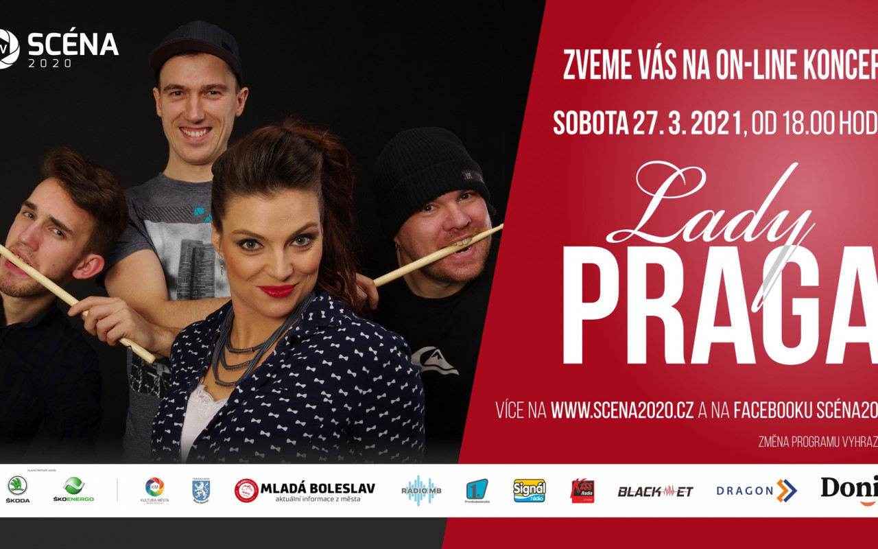 Koncert Lady Praga 27. 3. 2021