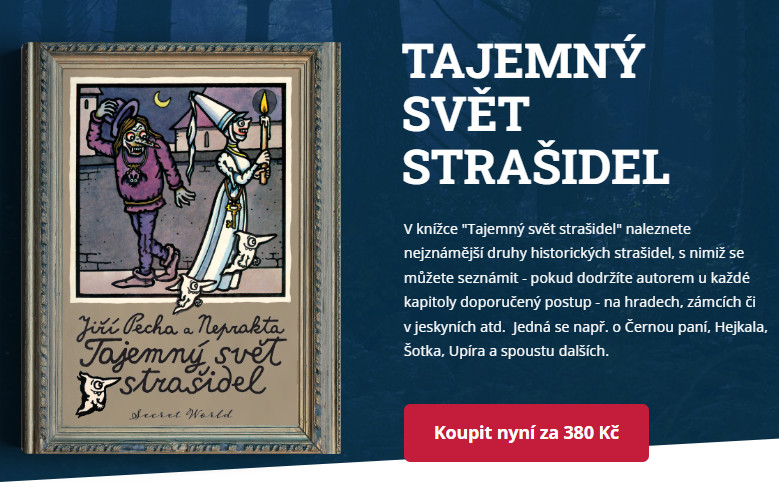 PODPOŘTE VYDÁNÍ KNIH - Tajemný svět strašidel a Almanach strašidel