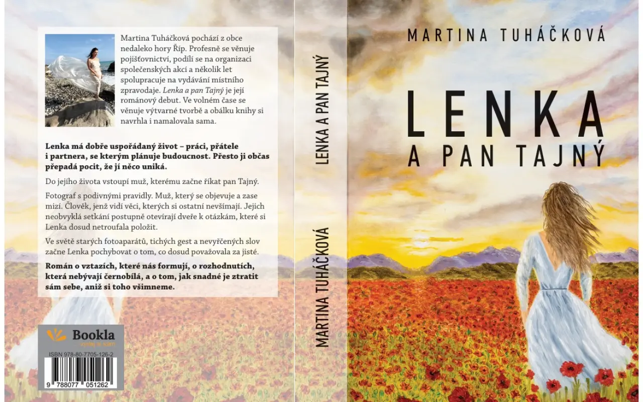 Pomohli jste vydat román Lenka a pan Tajný