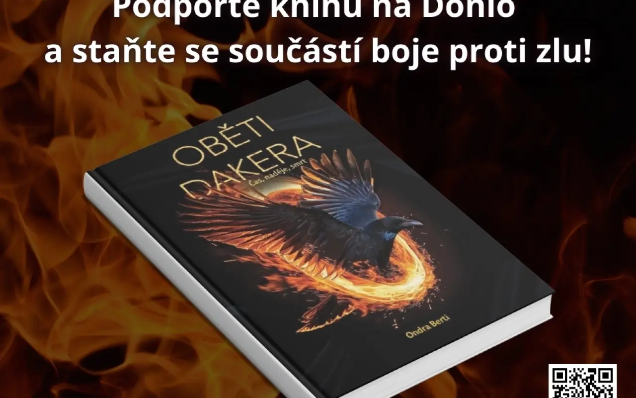 🔥Pomozte mi vydat knihu – OBĚTI DAKERA - temný příběh o boji na život a na smrt!