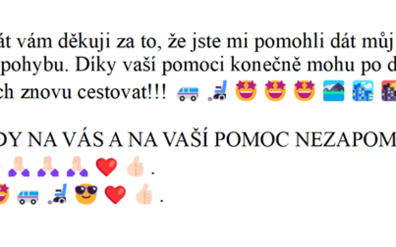 Dejme Zdeňkův život do pohybu