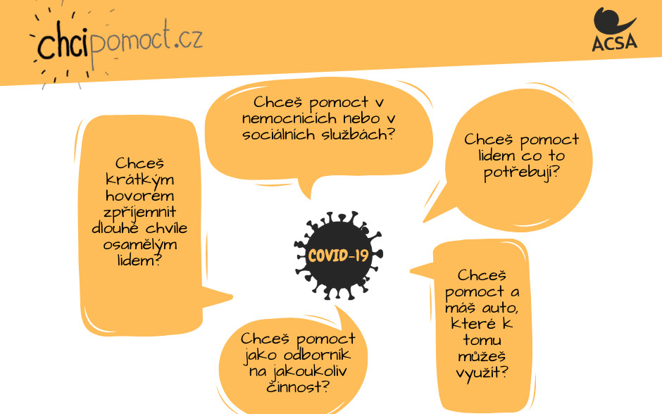 Pomozte připravit dobrovolníky do nemocnic a sociálních služeb