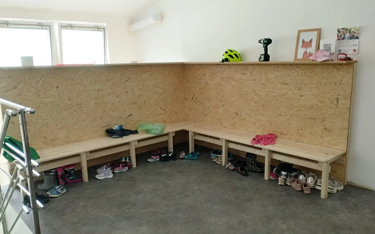 Podpořili jste vybavení nového zázemí Lesního klubu Lileška ve Zlíně