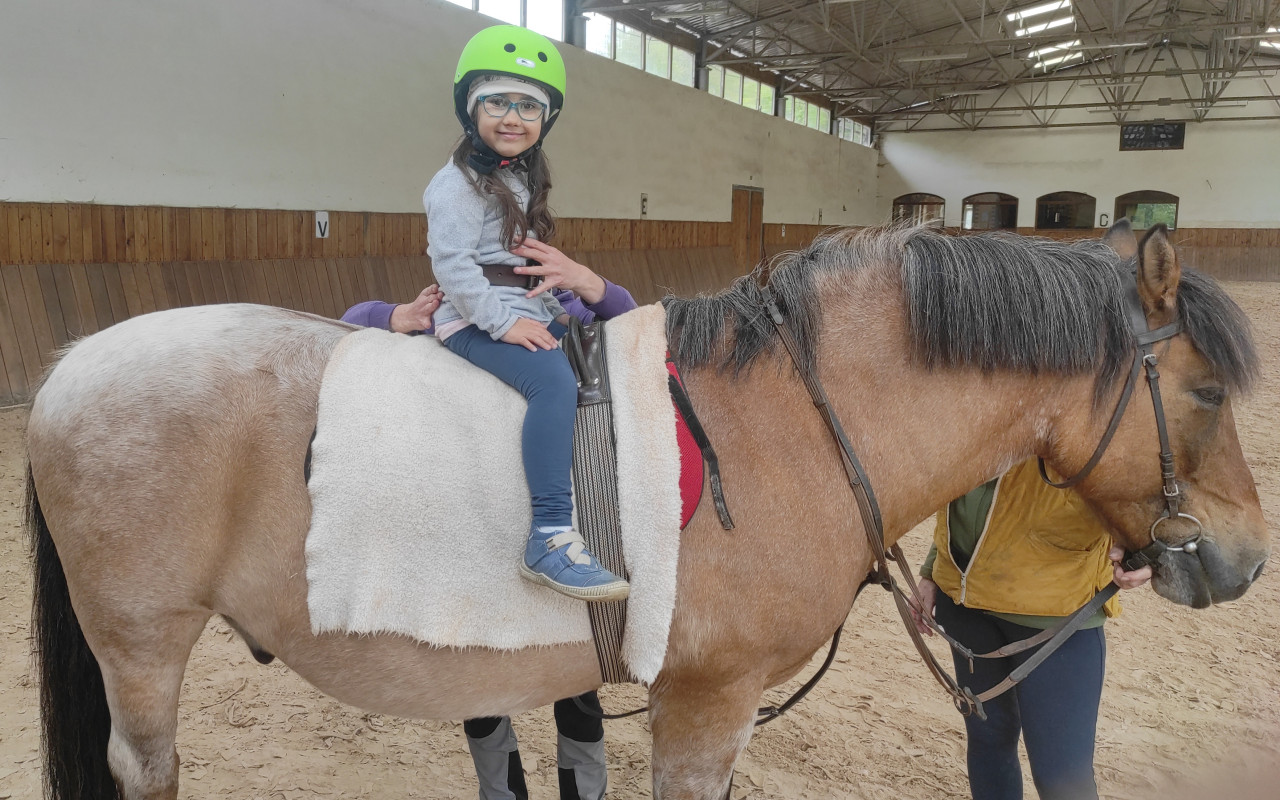 Pomohli jste se složit Mařence na rehabilitační tříkolku