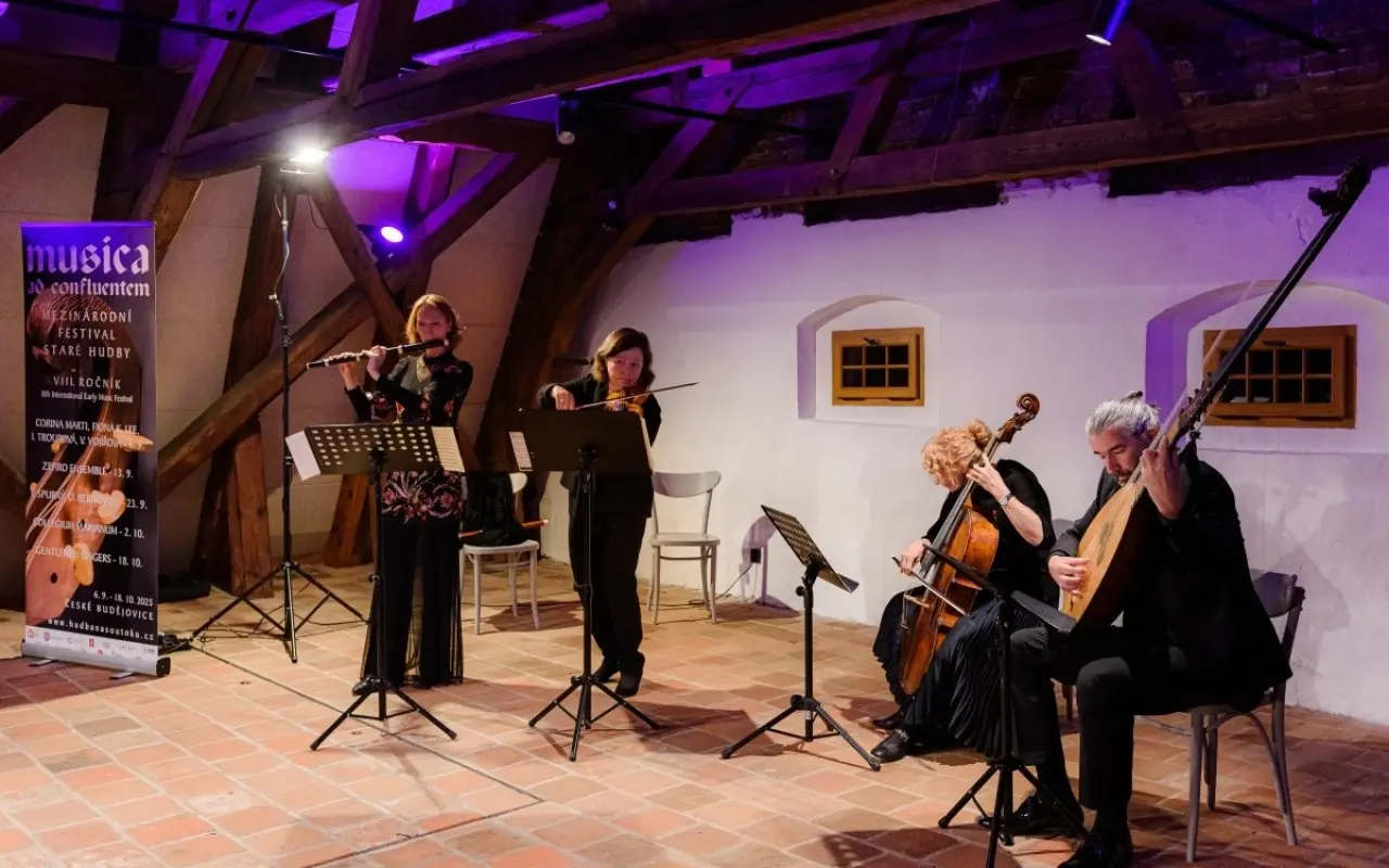 Podpořte Festival staré hudby Musica ad confluentem 2026 v Českých Budějovicích