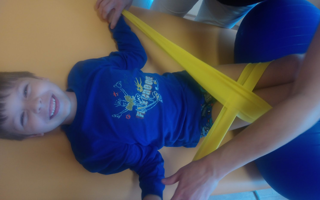 Ortézky pro Marcelkovy nožky