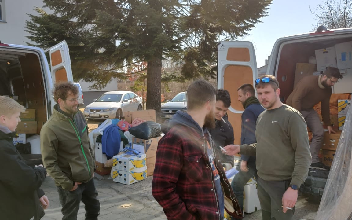 Podpořili jste česko-holandské humanitární skupiny (tábor Korczowa a Lvov)