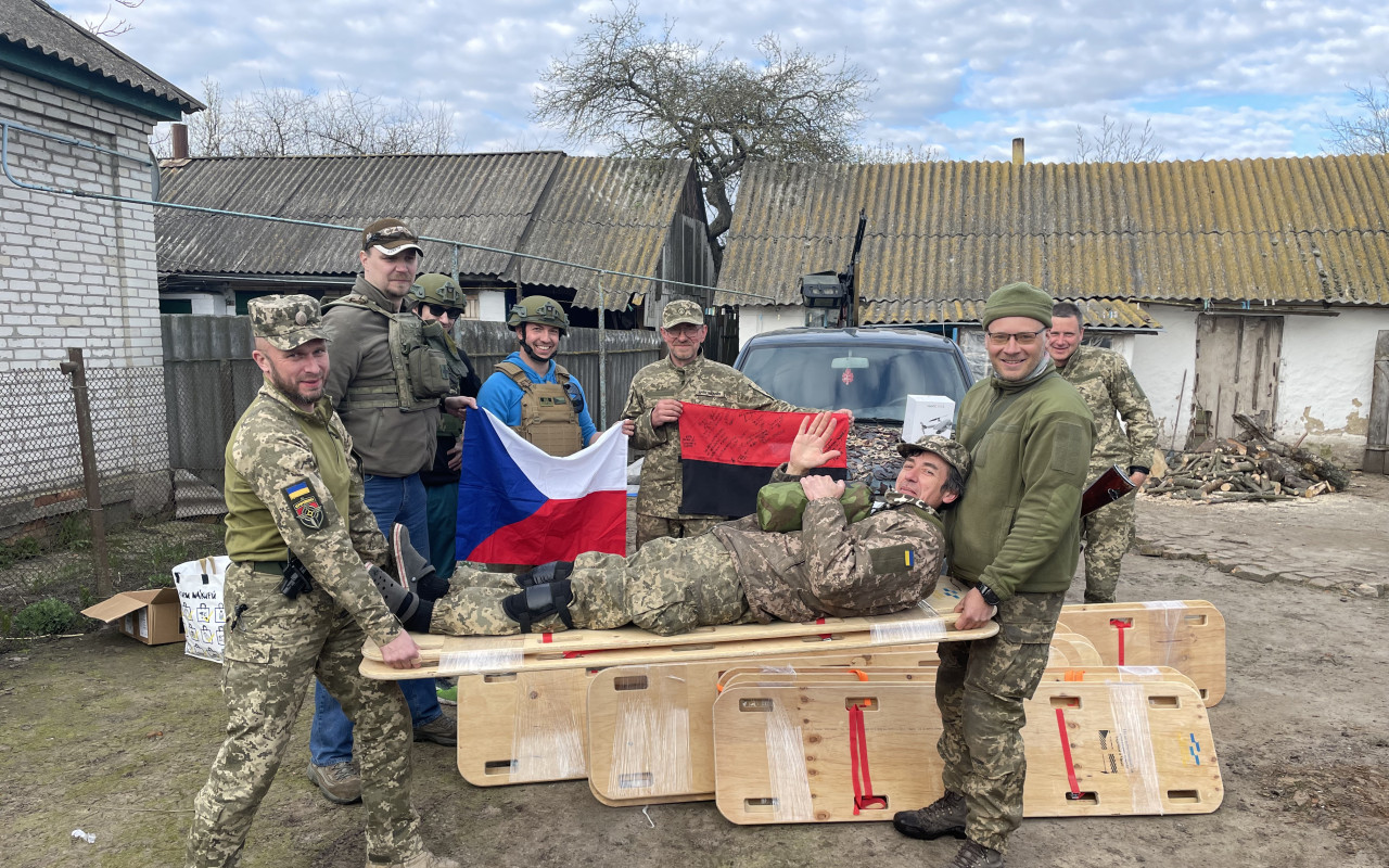 Podpořili jste obránce Ukrajiny v rámci organizace Team 4 Ukraine