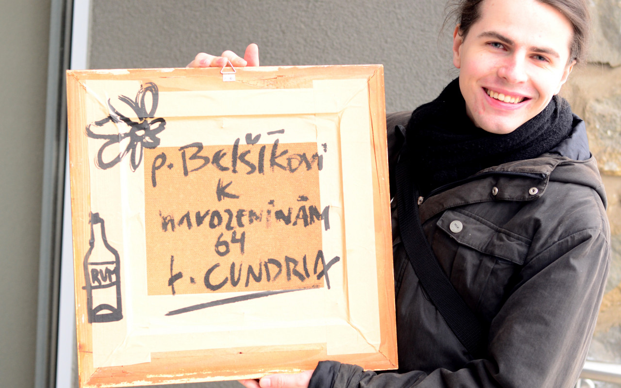 Kniha o strážnickém malíři Františku Cundrlovi