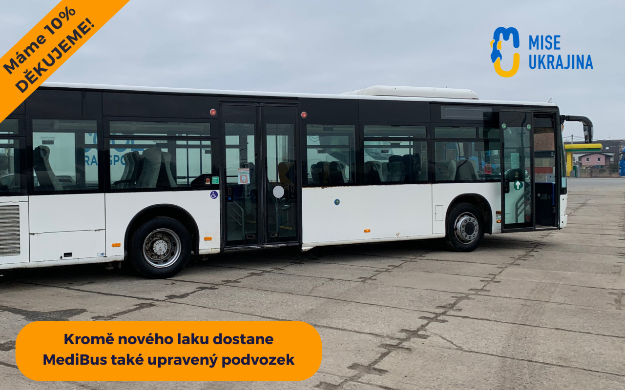 Přestavba autobusu na mobilní nemocnici - MediBus