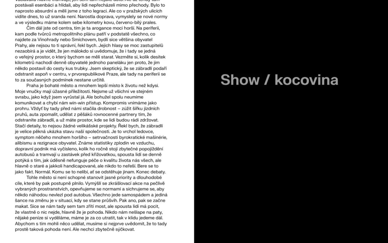 Pomozte na svět výjimečné Knize o Praze