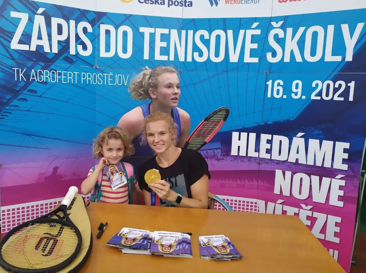 Podpořte tenisový talent