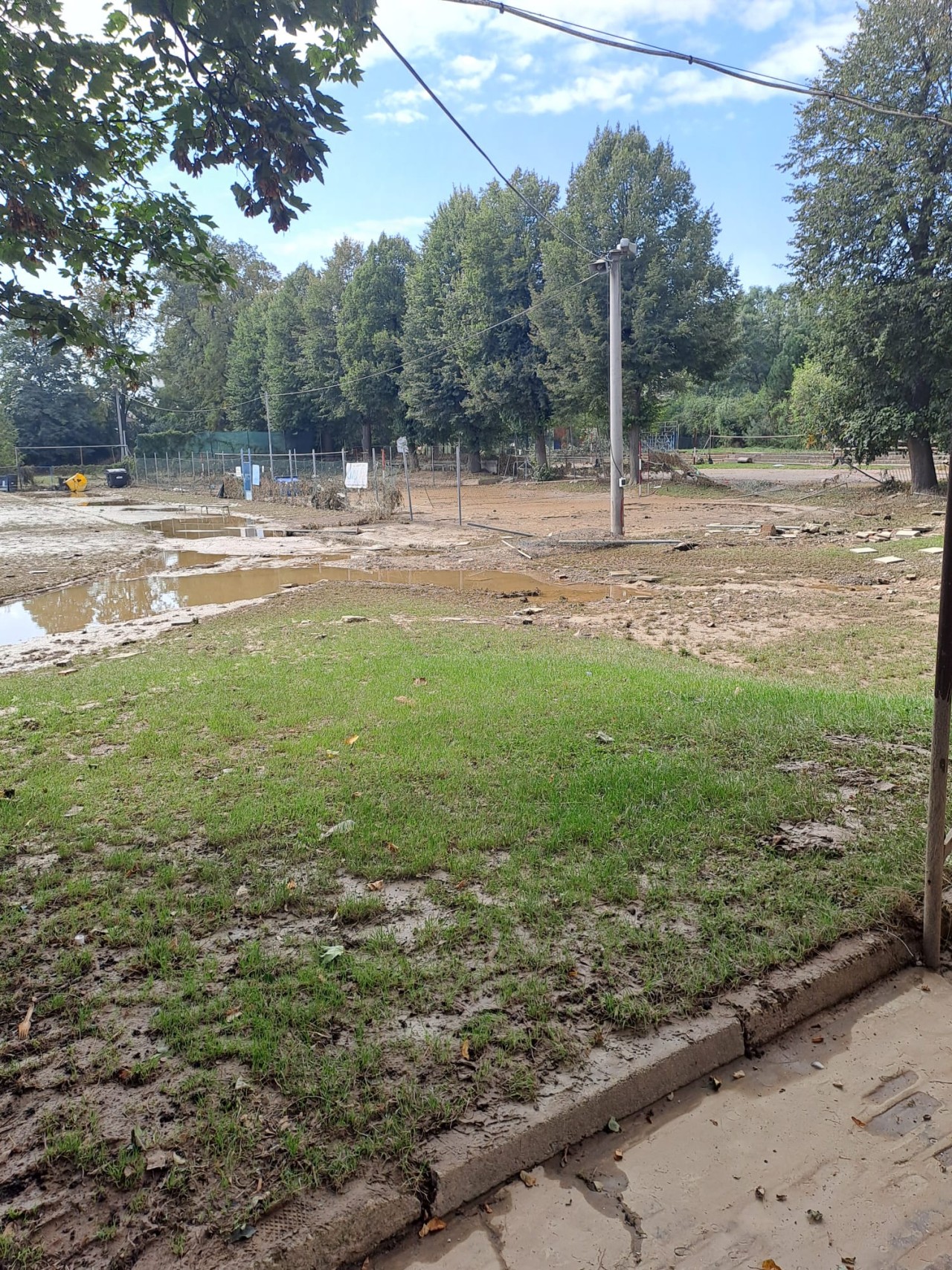 Pomoc po povodních - obnova zničeného sportoviště TJ Sokol Opava-Kateřinky, z.s.