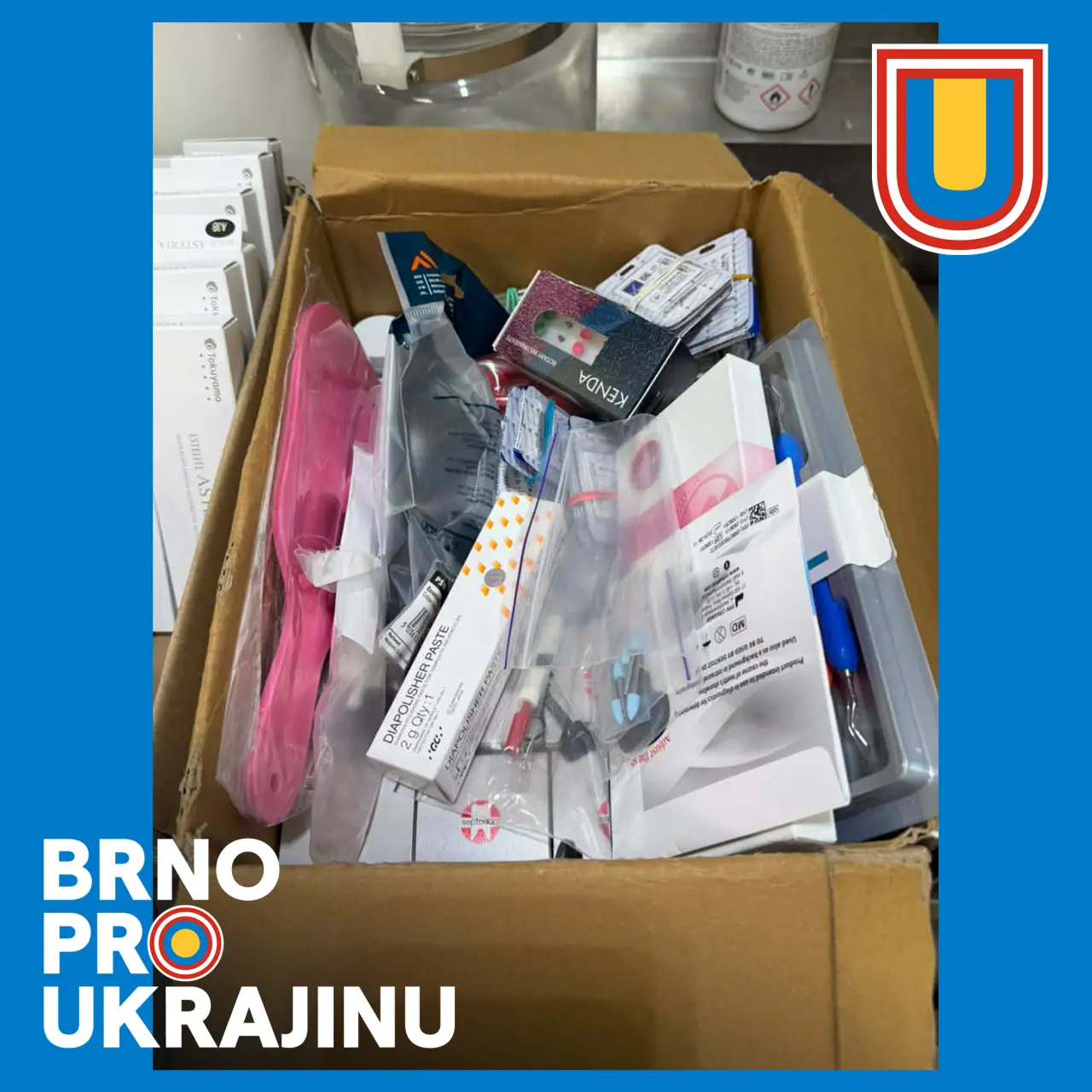 Pomohli jste vybavit mobilní zubařskou ambulanci pro Sumskou oblast