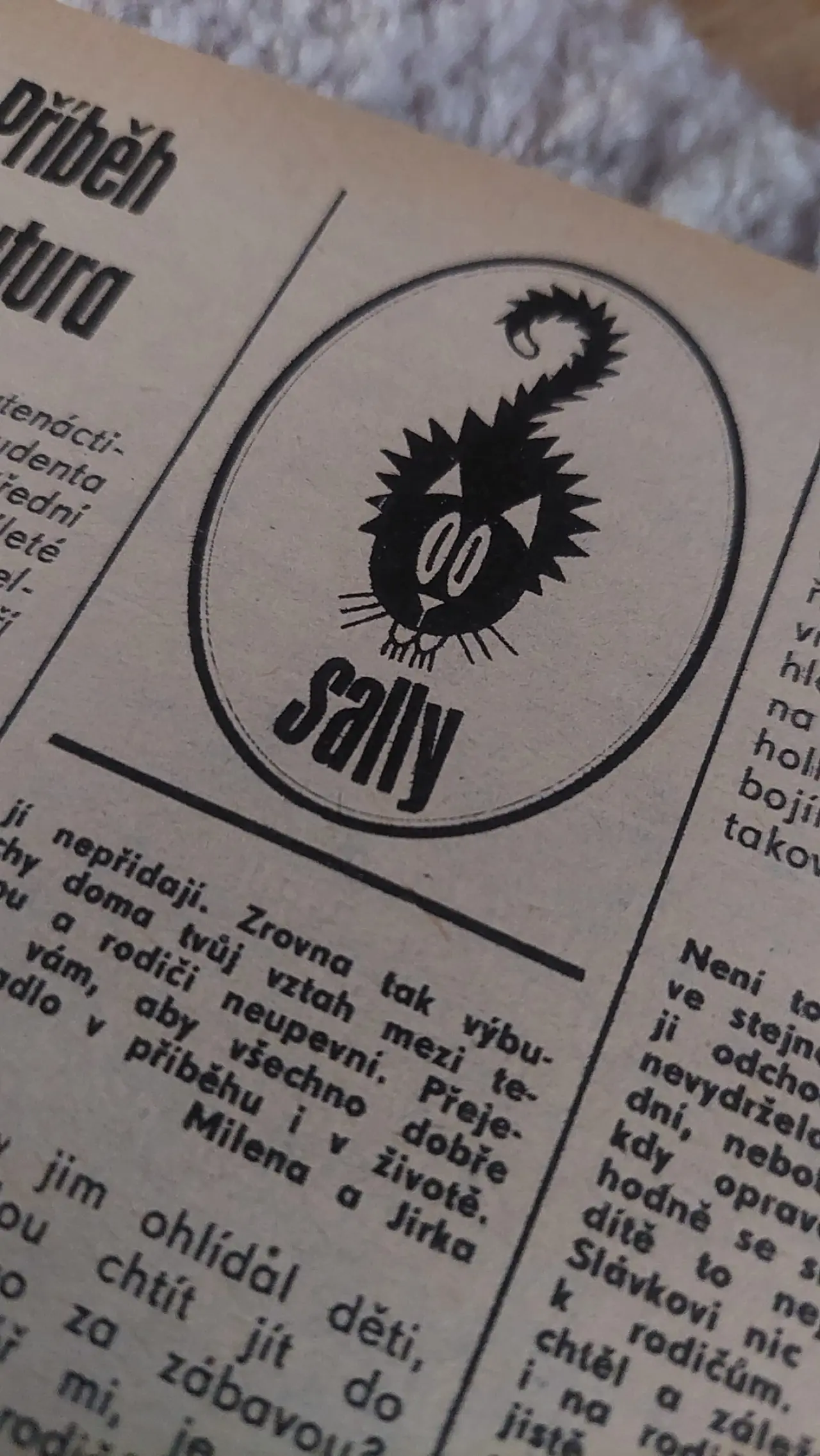 Milá Sally... (vznik dokumentu o Jiřině Hanušové, alias Sally z Mladého světa)