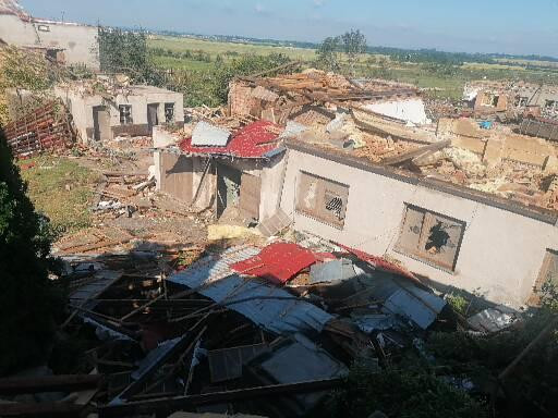 Pomohli jste rodině Jedounkové z Moravské Nové Vsi zasažené tornádem
