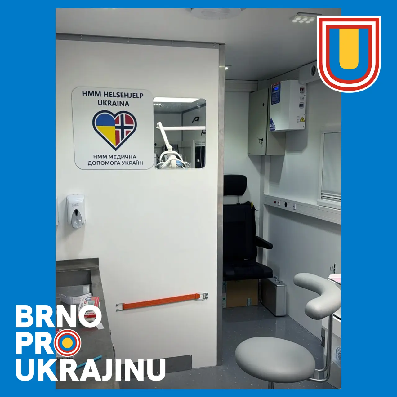 Pomohli jste vybavit mobilní zubařskou ambulanci pro Sumskou oblast