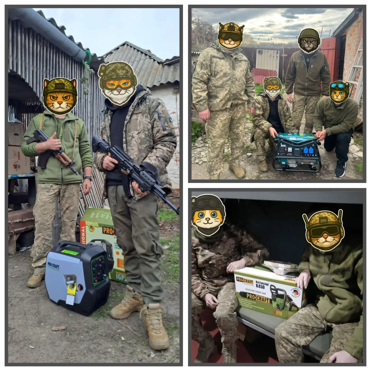 Pomohli jste mužům a ženám bránícím Ukrajinu