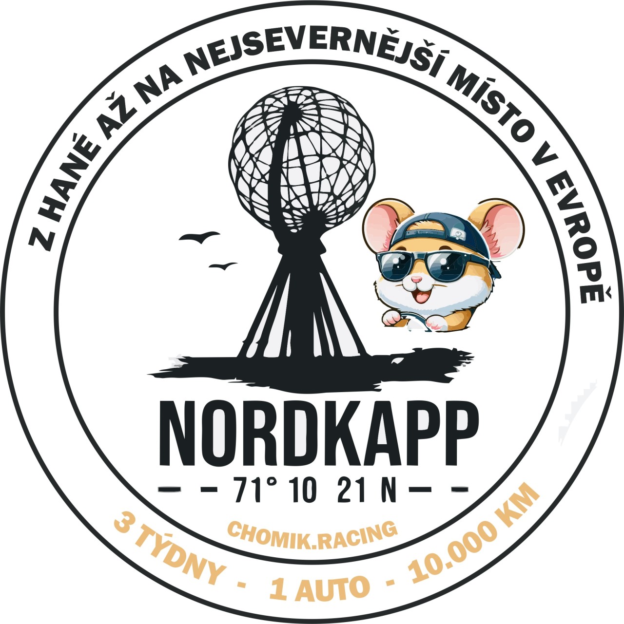 Buďte součástí cesty z Hané až na samotný sever Evropy = Nordkapp 2025