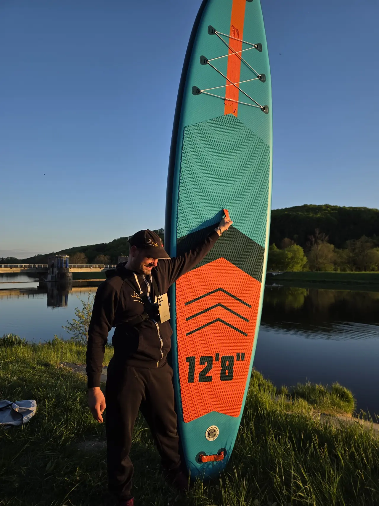Podpořili jste dobytí Baltského moře z Blanska na paddleboardu