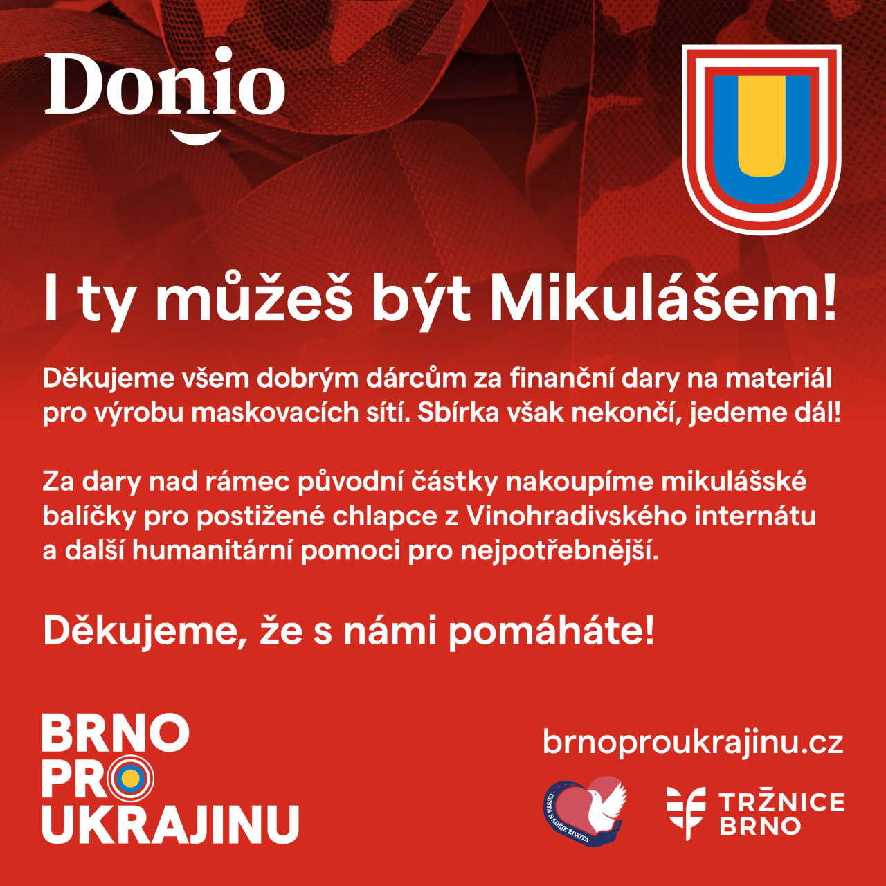 Ukryli jste Ukrajinu před zraky ruských dronů!