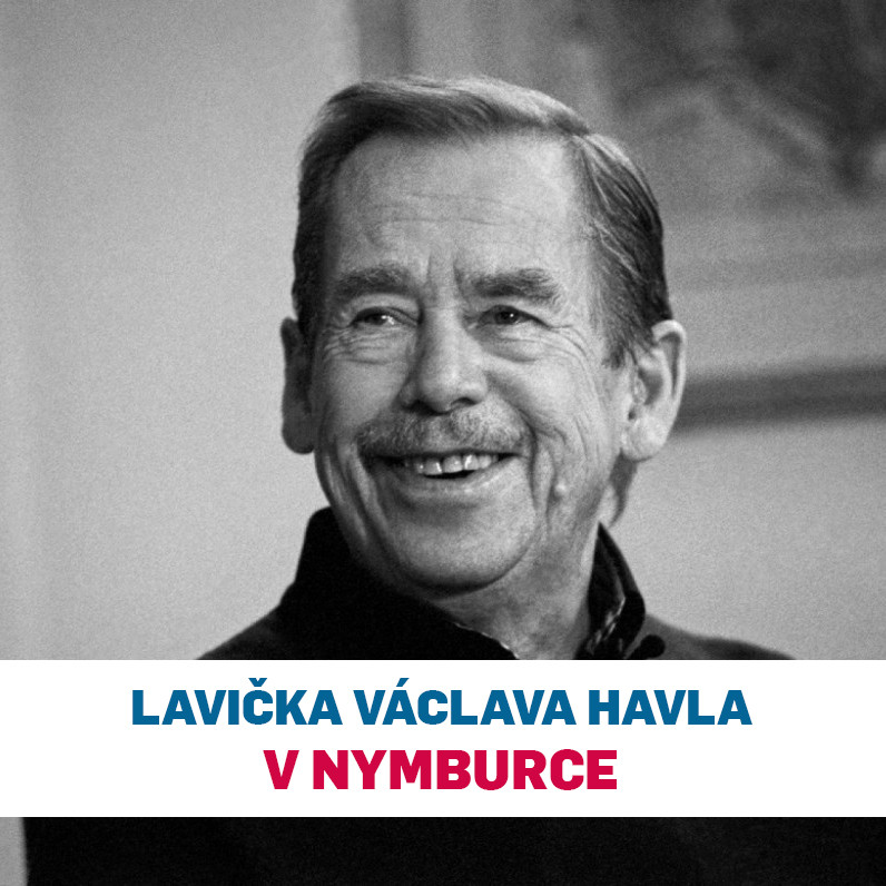 Na Lavičku Václava Havla v Nymburce