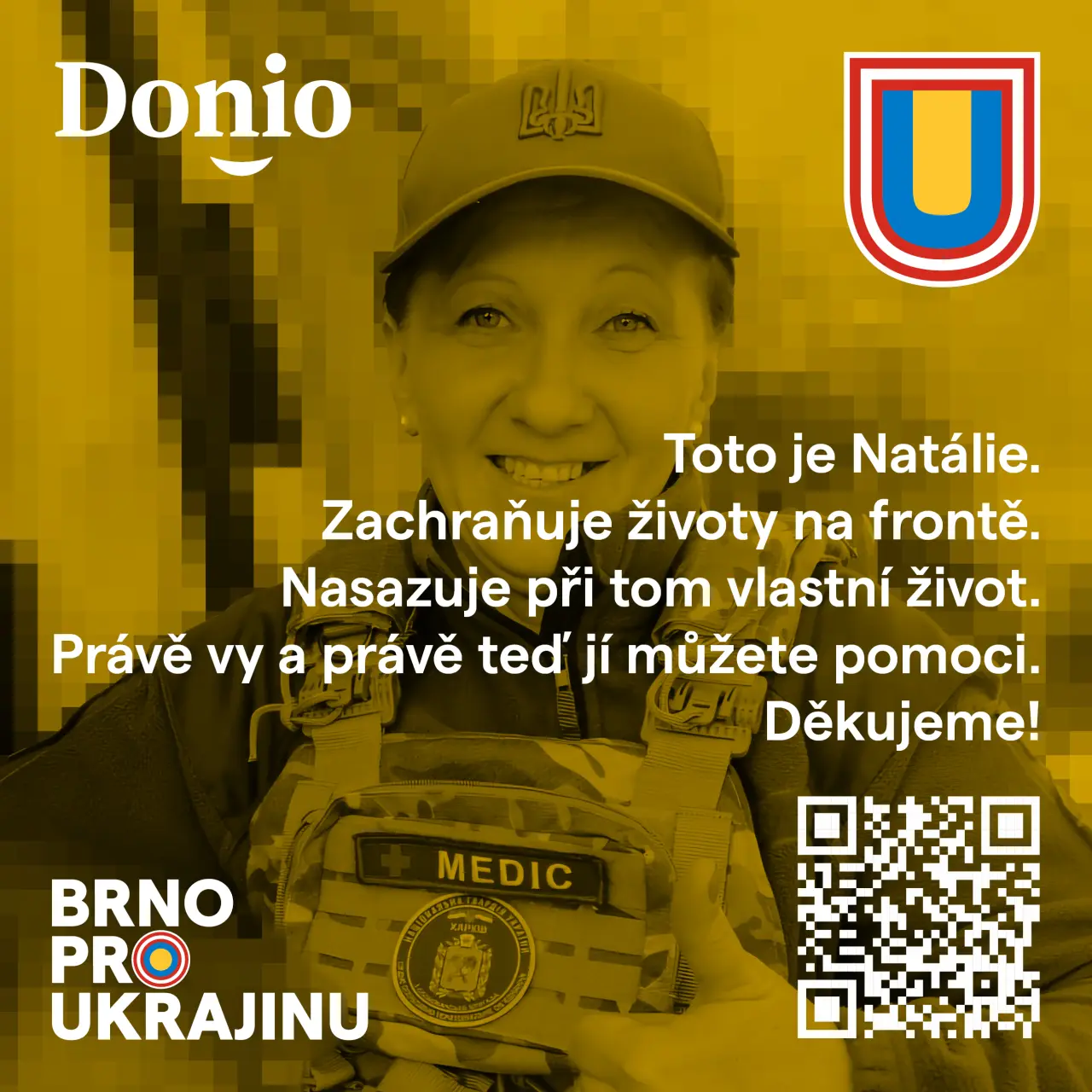 Pomohli jste Natálii a jejímu týmu