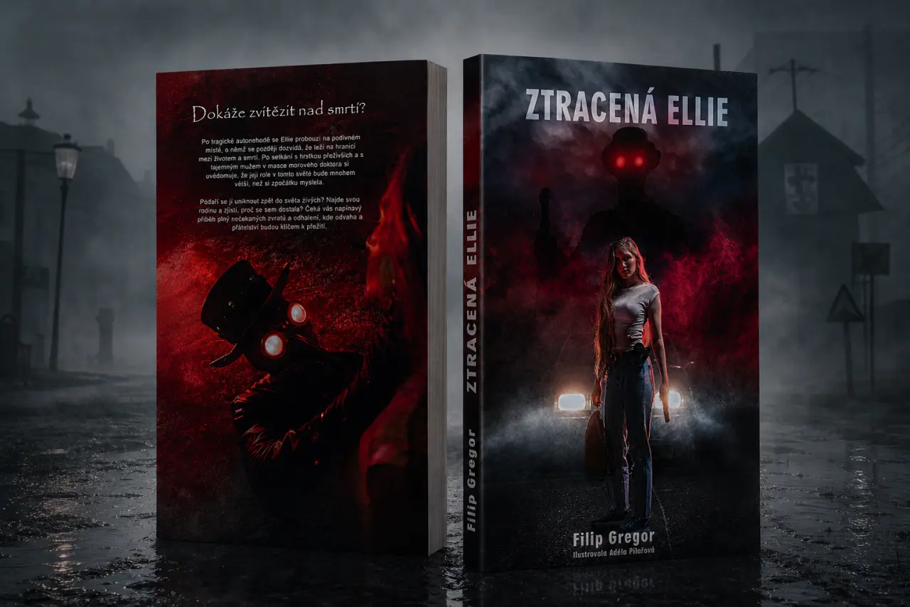 Podpořte vydání hororové knížky Ztracená Ellie