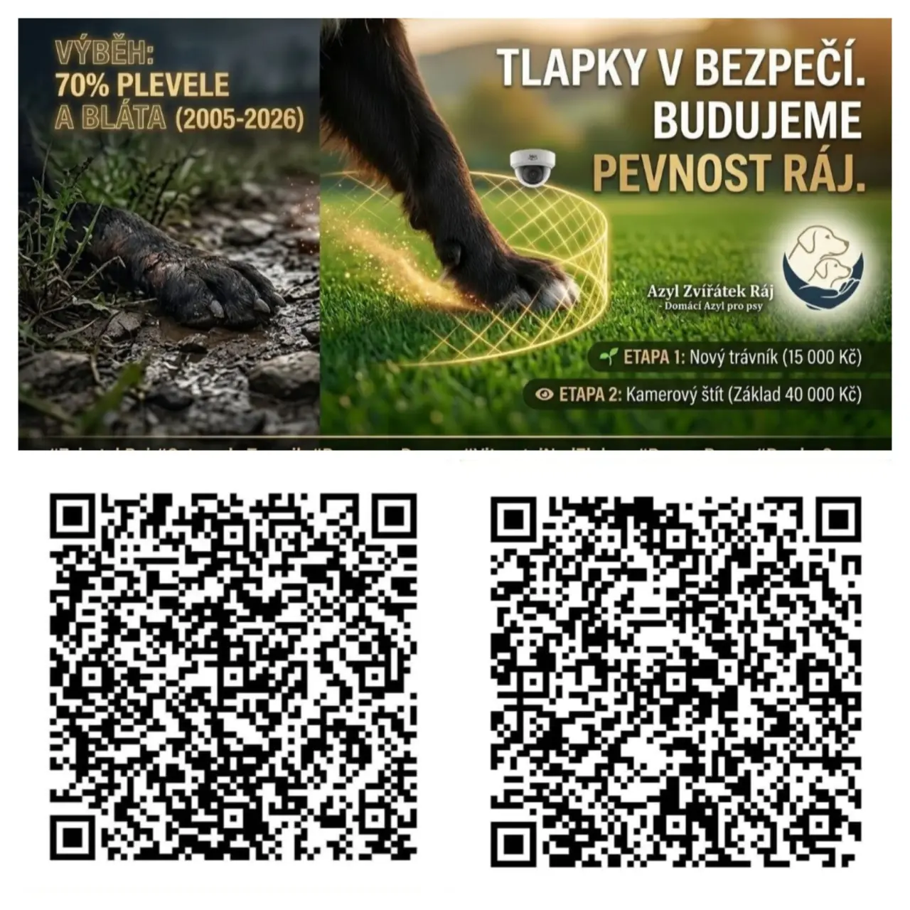 Pomohli jste Foxíčkovi, Aspenovi a Taffy-Jackovi