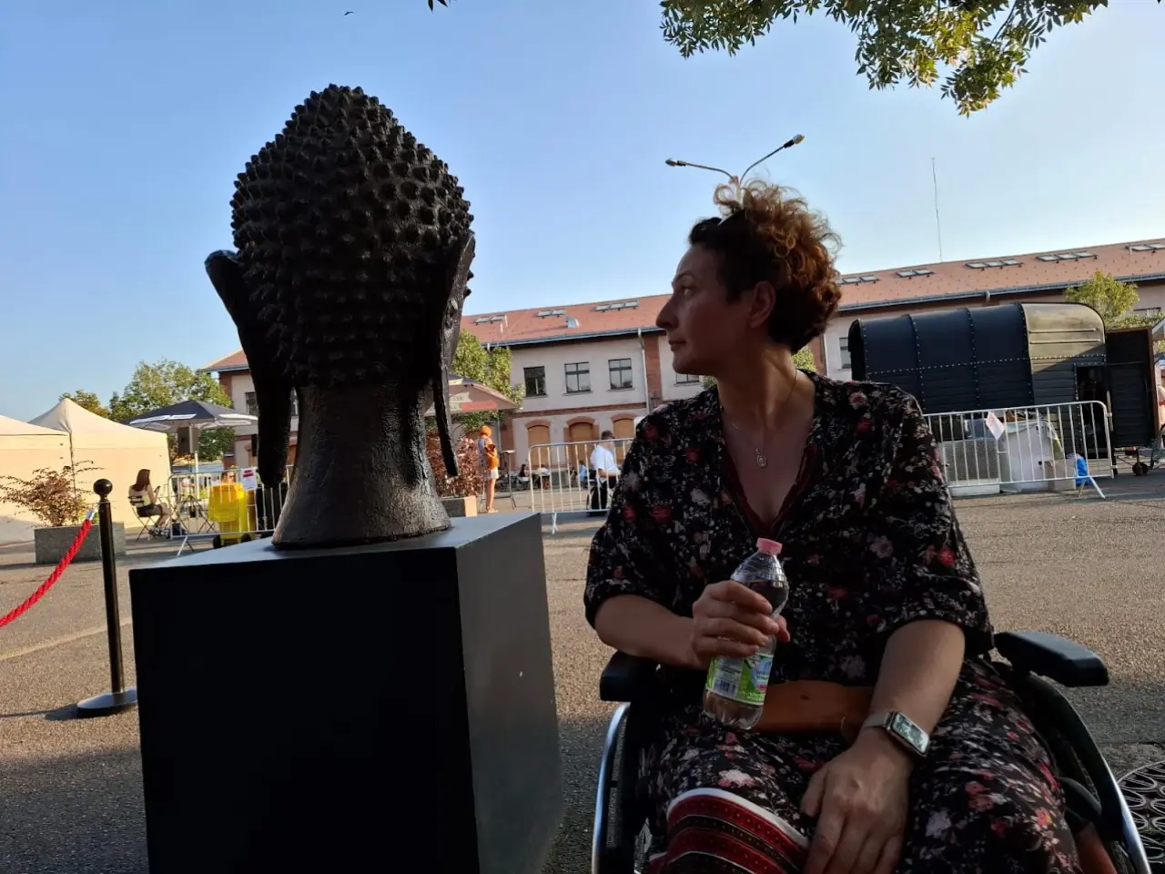 Nový vozík s pohonem pro Ivu - svoboda pohybu